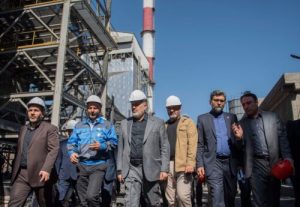 رونمایی از محصول جدید شرکت جهان فولاد غرب با حضور وزیر صمت