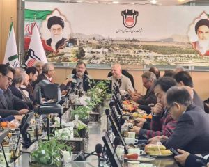 نشست اعضای اتاق بازرگانی اصفهان و اتاق ایران با مدیرعامل ذوب‌آهن اصفهان