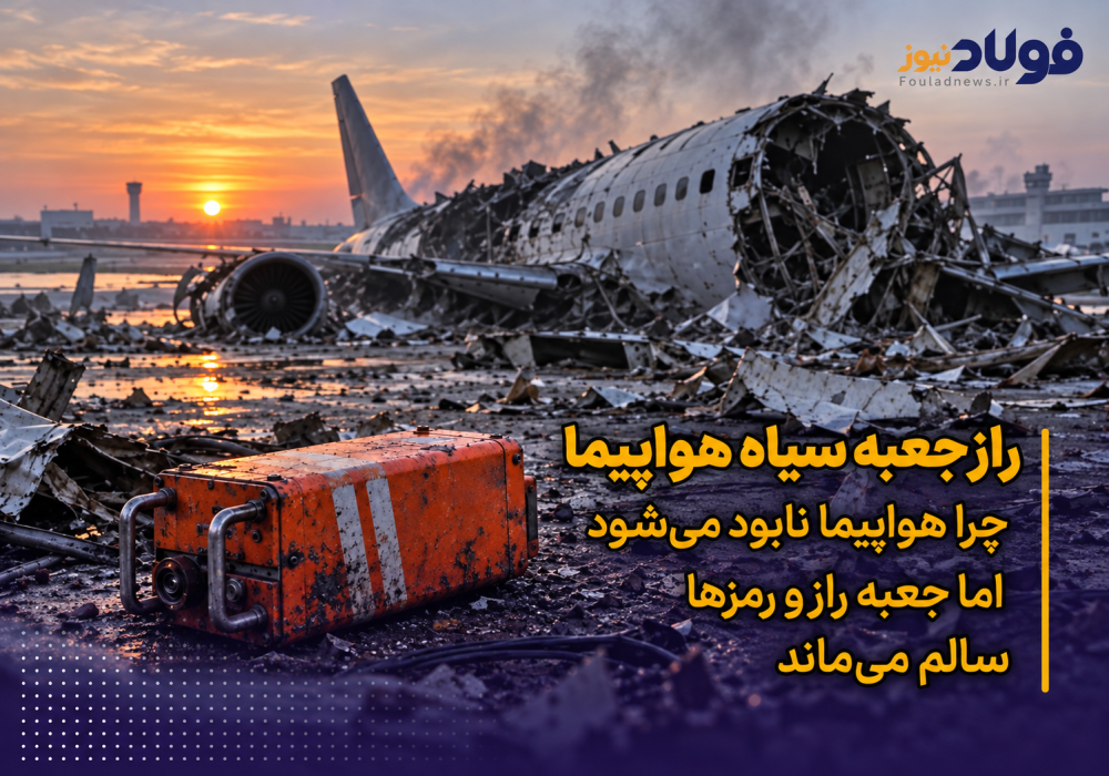 ویدئو| راز جعبه سیاه هواپیما / چرا هواپیما نابود می‌شود اما جعبه راز و رمزها سالم می‌ماند؟