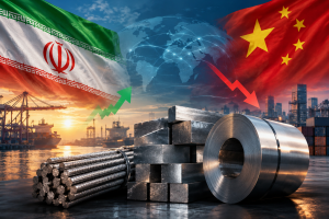 بازارهای منطقه‌ای؛ میدان اصلی رقابت ایران و چین / افت موجودی فولاد چین به نفع صادرات ایران تمام می‌شود؟